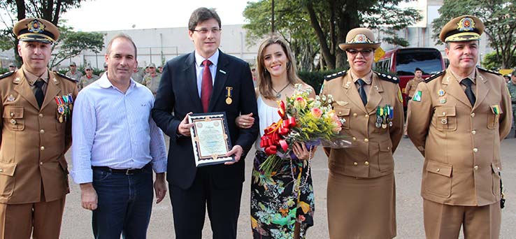 Wilson Filho agradece e diz honrar condecorao que recebeu da PM
