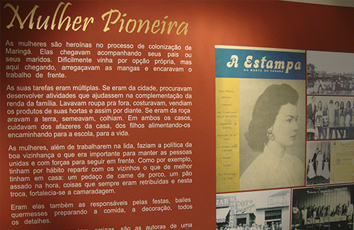 "Poeira e Batom - A mulher Pioneira"