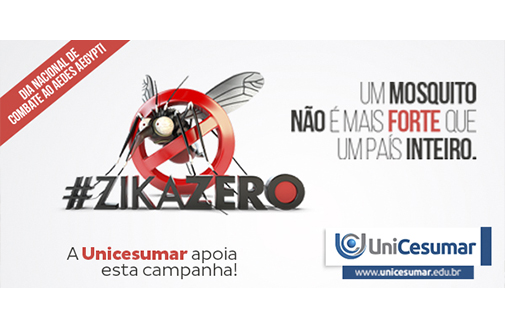 Unicesumar participa de campanha contra o Zika Vrus