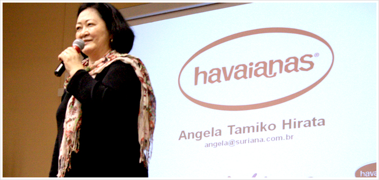 Consultora da Havaianas ministra aula na EAD e faz palestra no Cesumar